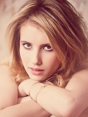 Beautiful and lovely Emma Roberts shows off her slim sexy curves